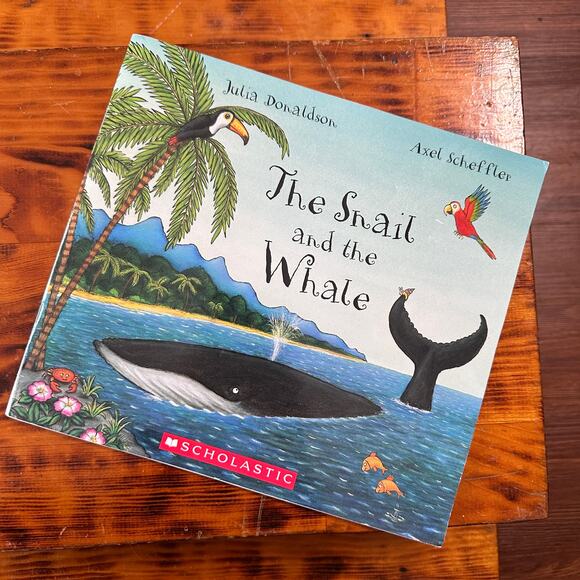 Scholastic The Snail And The Whale Paperback Book - Picture 1 of 6